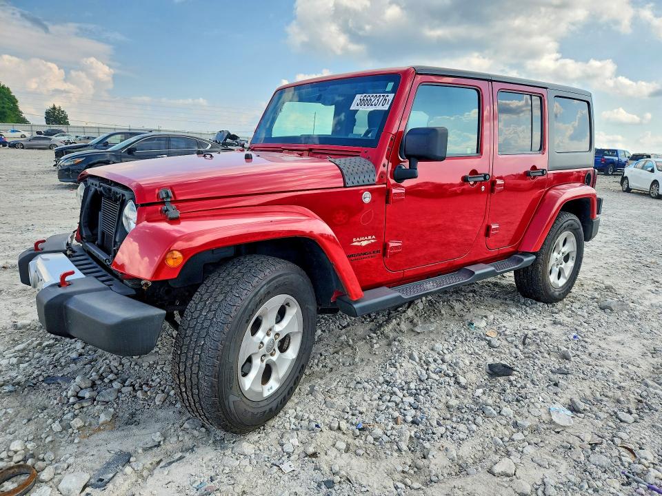 Продажа на аукционе авто 2014 Jeep Wrangler Unlimited, vin: 1C4BJWEG4EL122090, номер лота: 56662376