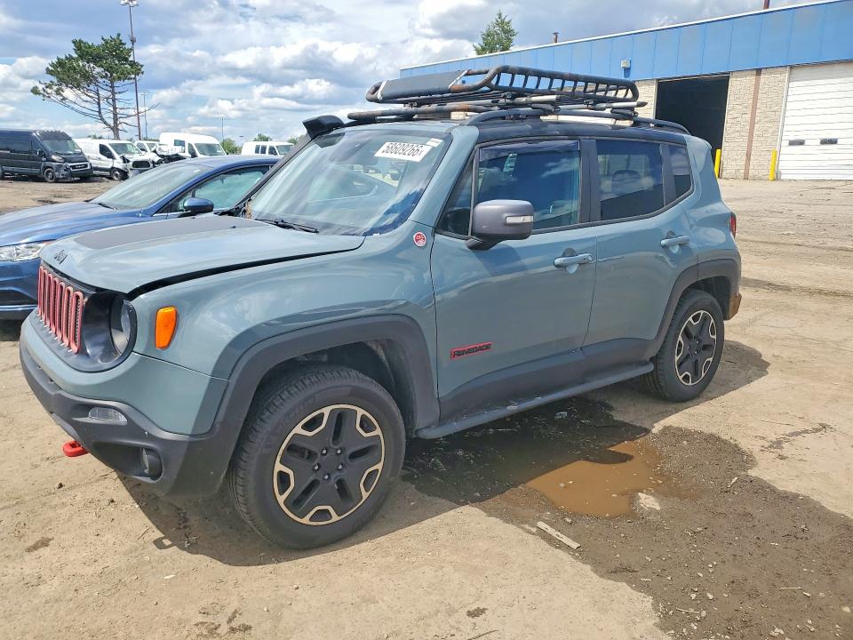 58609266 :رقم المزاد ، ZACCJBCTXGPD92775 vin ، 2016 Jeep Renegade مزاد بيع