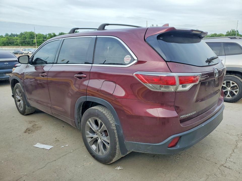 Aukcja sprzedaży 2015 Toyota Highlander, vin: 5TDBKRFH7FS076101, numer aukcji: 56292486