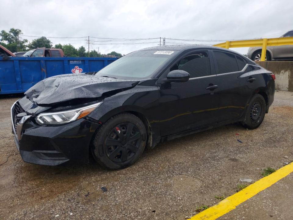 57313096 :رقم المزاد ، 3N1AB8BV7NY280151 vin ، 2022 Nissan Sentra مزاد بيع