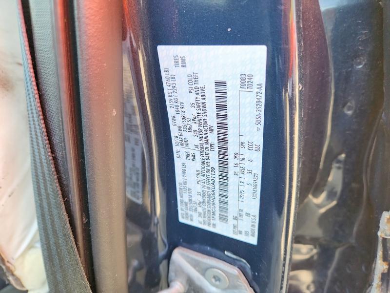 Продажа на аукционе авто 2019 Ford Escape, vin: 1FMCU9HD6KUA01139, номер лота: 56074816