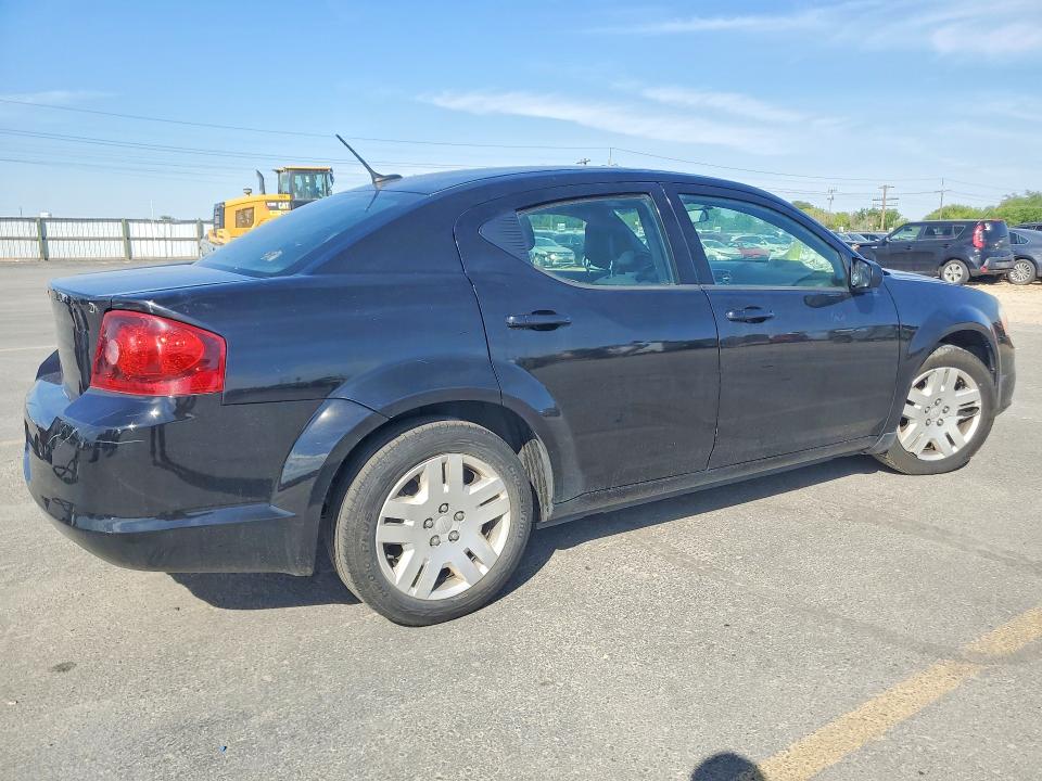 58270736 :رقم المزاد ، 1C3CDZAB8CN252855 vin ، 2012 Dodge Avenger مزاد بيع