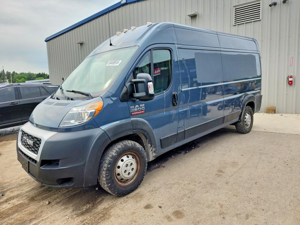 56458916 :رقم المزاد ، 3C6TRVDG8KE514672 vin ، 2019 Ram Promaster 2500 مزاد بيع