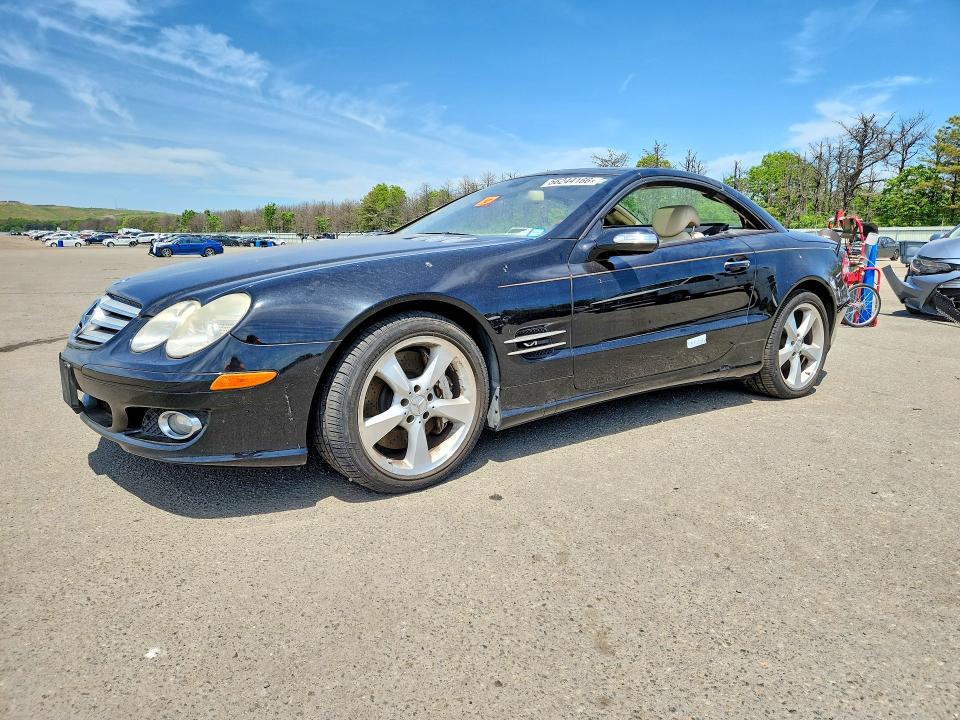 56244166 :رقم المزاد ، WDBSK77F57F132361 vin ، 2007 Mercedes-benz Sl مزاد بيع