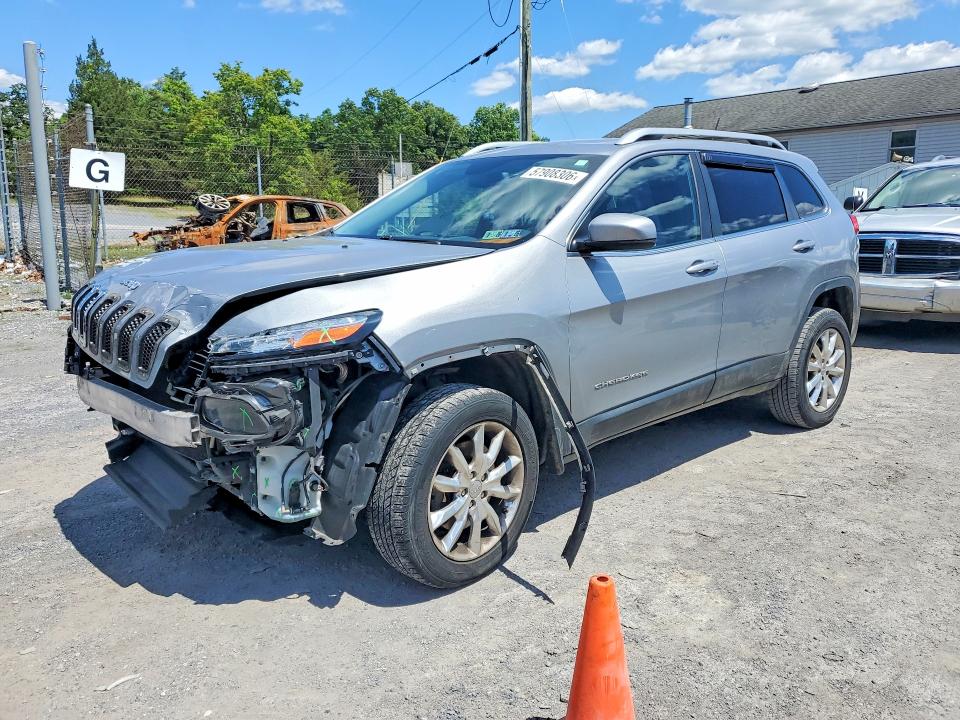 2015 Jeep Cherokee მანქანა იყიდება აუქციონზე, vin: 1C4PJMDS8FW521455, აუქციონის ნომერი: 57908306