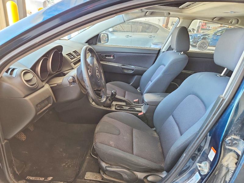 2008 Mazda 3 მანქანა იყიდება აუქციონზე, vin: JM1BK343481866377, აუქციონის ნომერი: 56734986