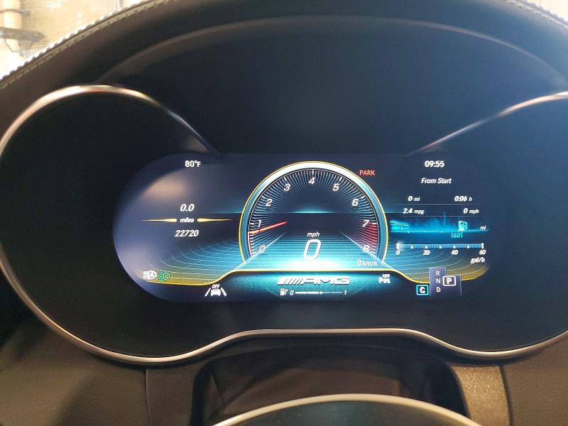59122976 :رقم المزاد ، WDDWJ8HB6LF981924 vin ، 2020 Mercedes-benz C مزاد بيع