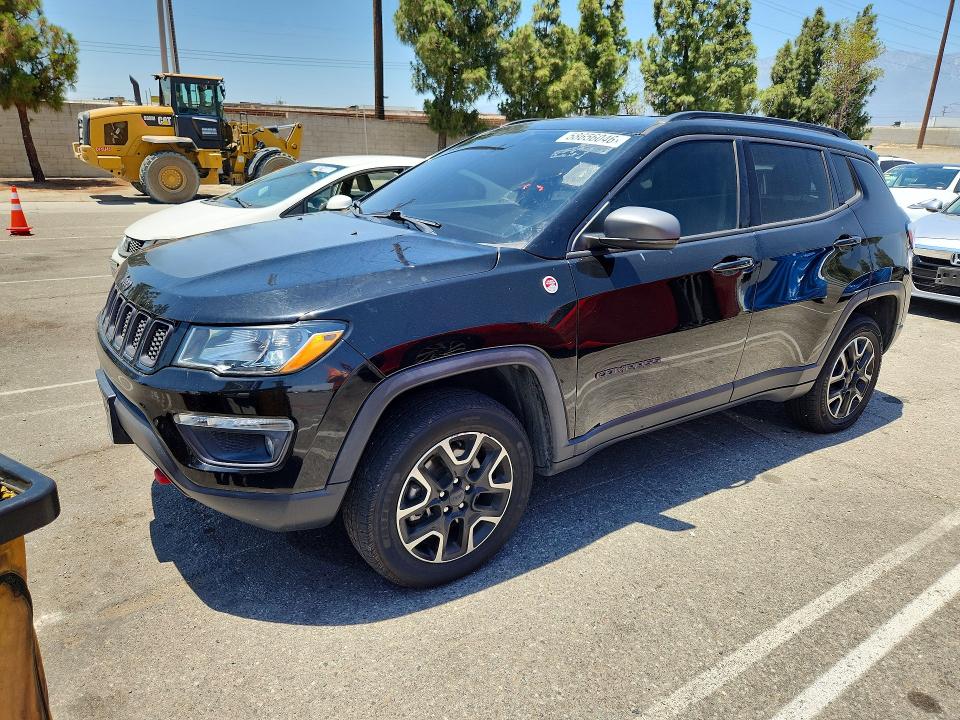 Aukcja sprzedaży 2020 Jeep Compass, vin: 3C4NJDDB3LT177767, numer aukcji: 58656046