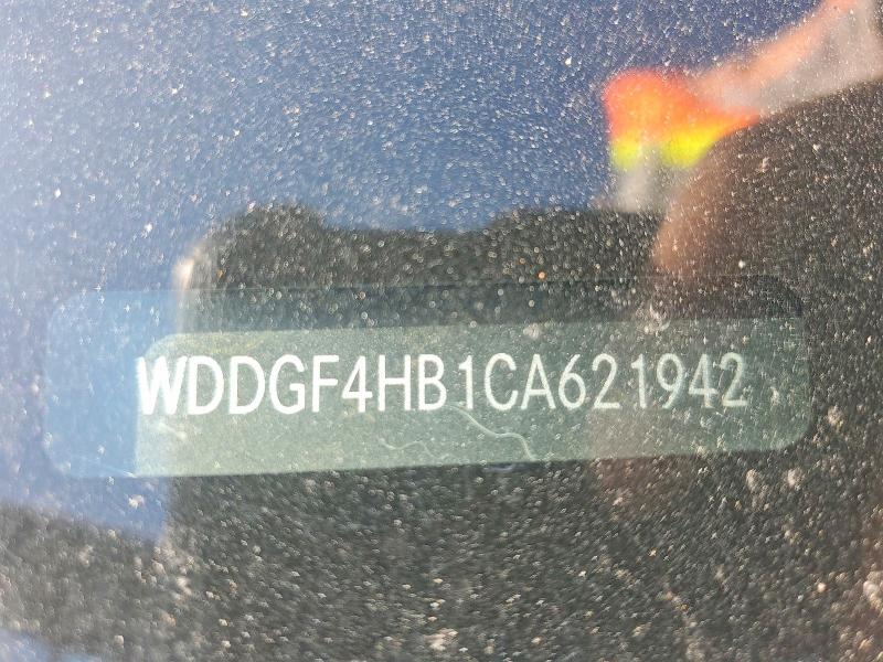 Aukcja sprzedaży 2012 Mercedes-benz C, vin: WDDGF4HB1CA621942, numer aukcji: 56336576