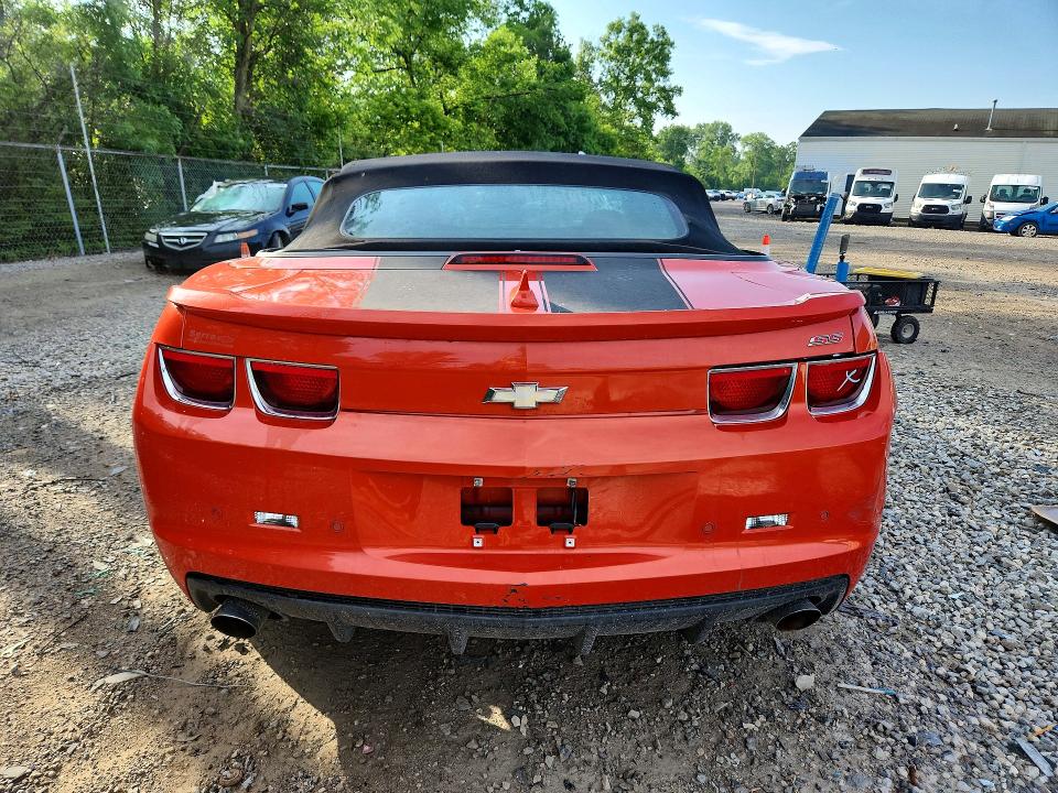 Aukcja sprzedaży 2011 Chevrolet Camaro, vin: 2G1FK3DJXB9168870, numer aukcji: 56946216