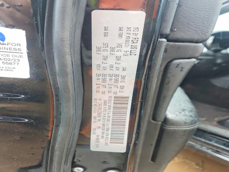 2018 Jeep Grand Cherokee მანქანა იყიდება აუქციონზე, vin: 1C4RJFAGXJC500248, აუქციონის ნომერი: 57606826