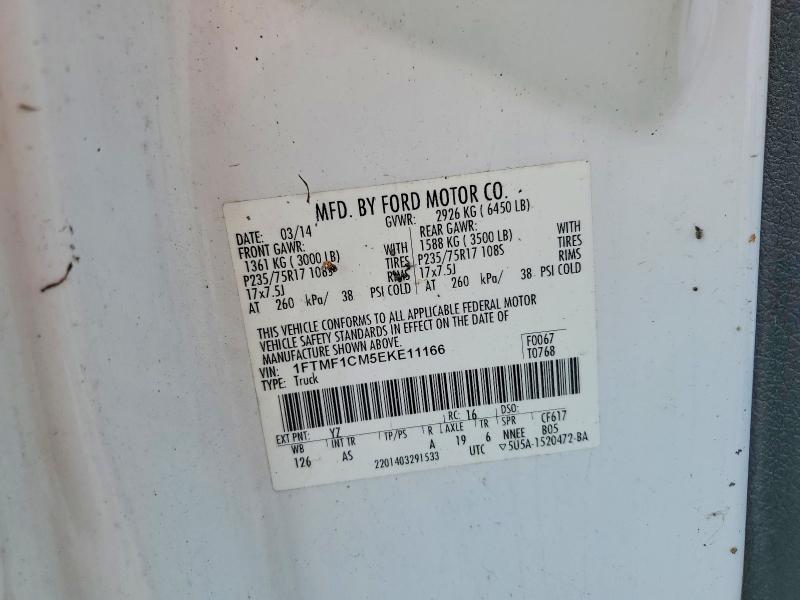 Aukcja sprzedaży 2014 Ford F150, vin: 1FTMF1CM5EKE11166, numer aukcji: 58119256
