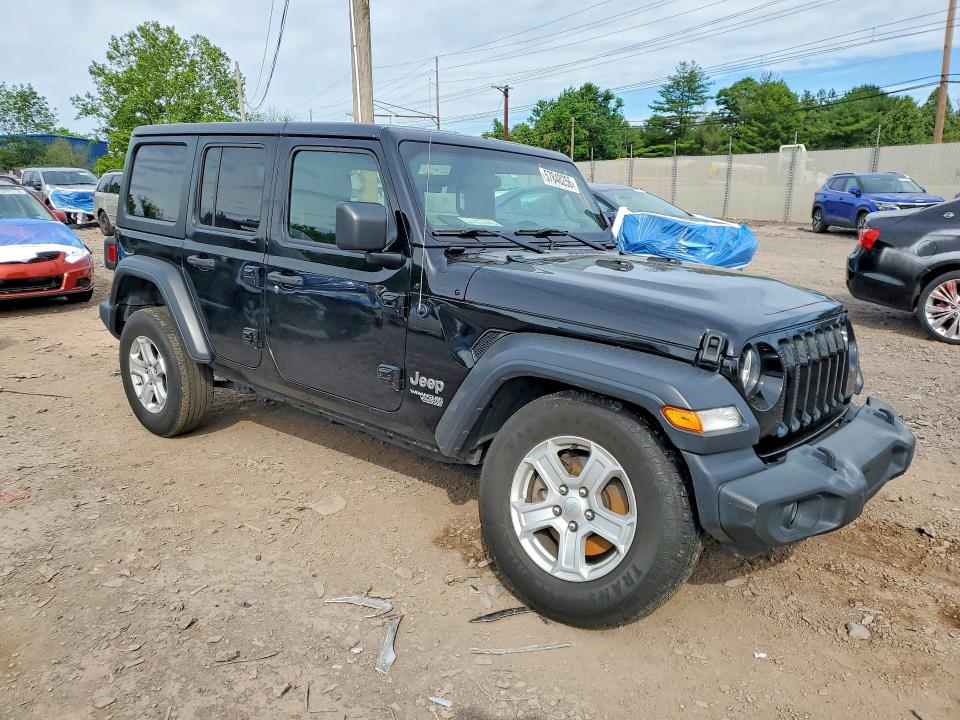 2020 Jeep Wrangler Unlimited მანქანა იყიდება აუქციონზე, vin: 1C4HJXDG1LW297362, აუქციონის ნომერი: 57848256