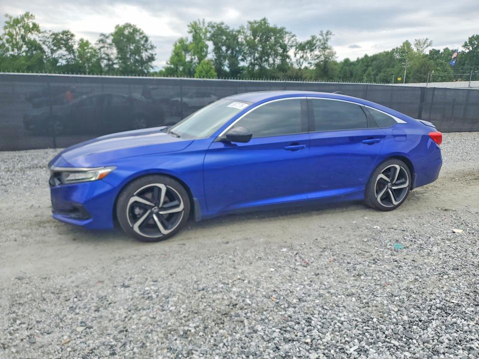 Aukcja sprzedaży 2021 Honda Accord, vin: 1HGCV1F42MA124240, numer aukcji: 55872736