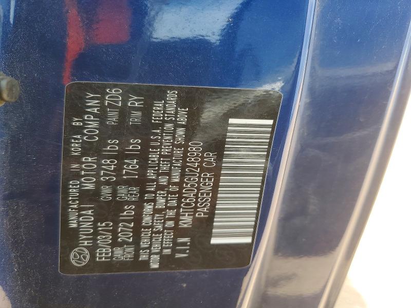 Продаж на аукціоні авто 2016 Hyundai Veloster, vin: KMHTC6AD5GU248980, номер лоту: 55973276