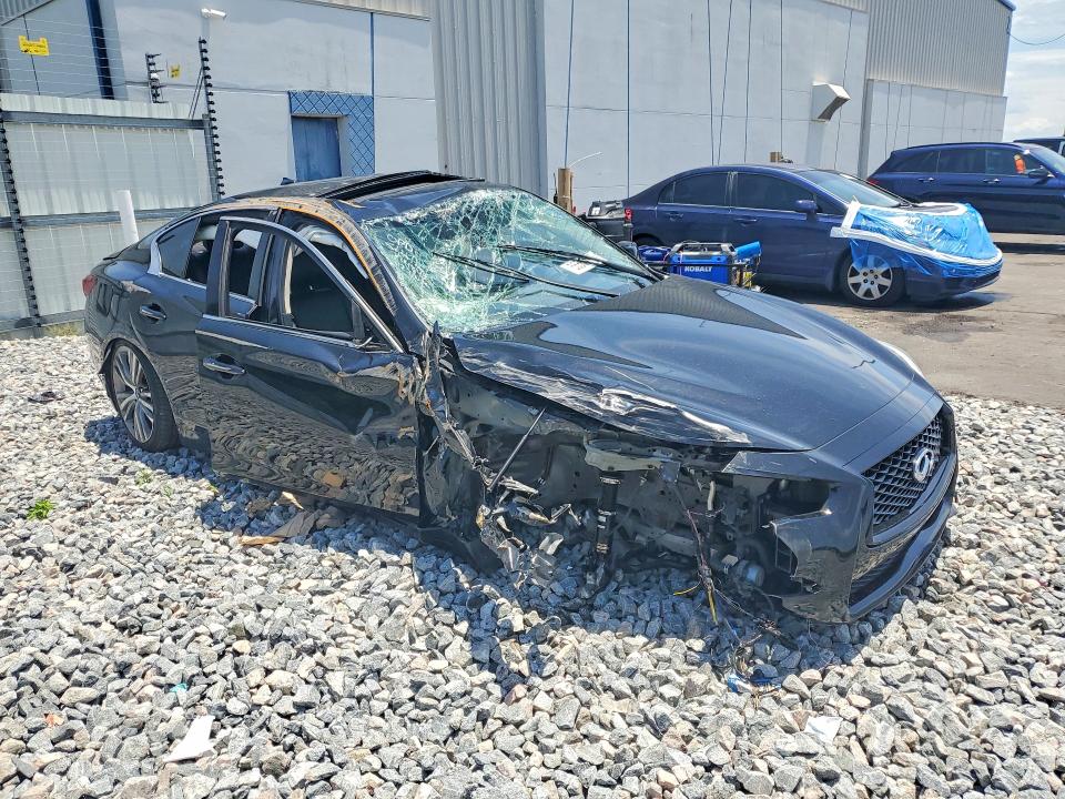 Продаж на аукціоні авто 2018 Infiniti Q50, vin: JN1EV7AP9JM358755, номер лоту: 55568166