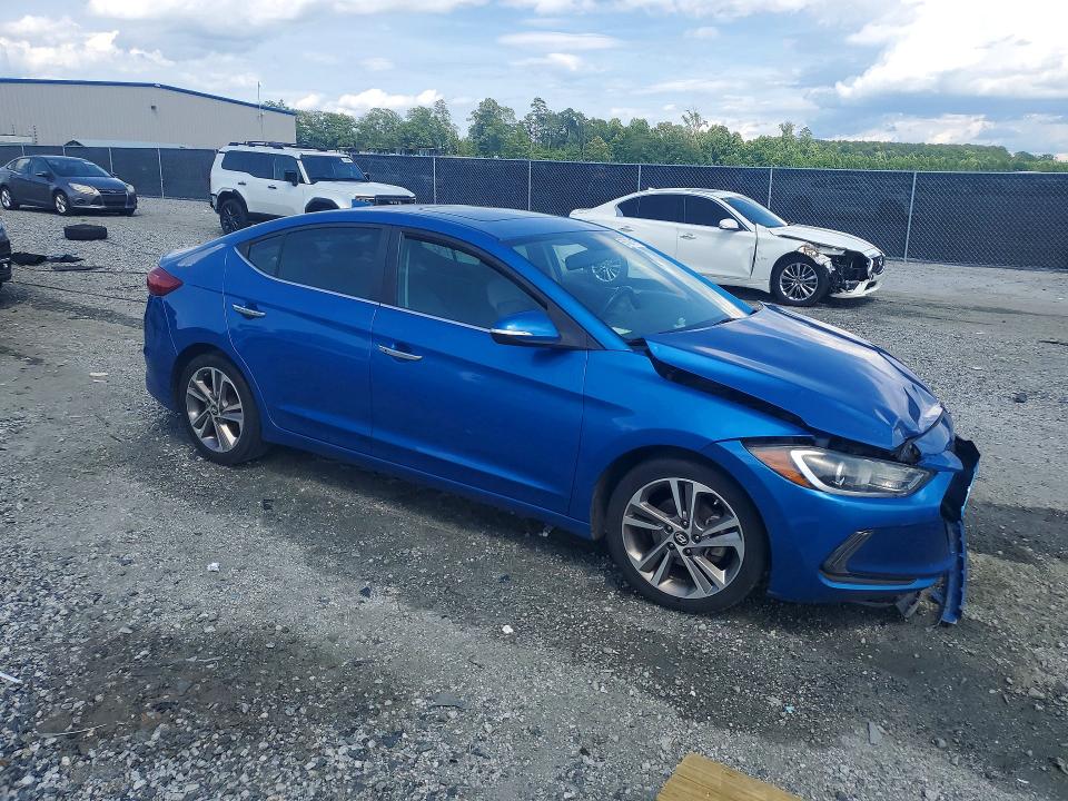 Продаж на аукціоні авто 2017 Hyundai Elantra, vin: 5NPD84LF7HH114321, номер лоту: 55439176