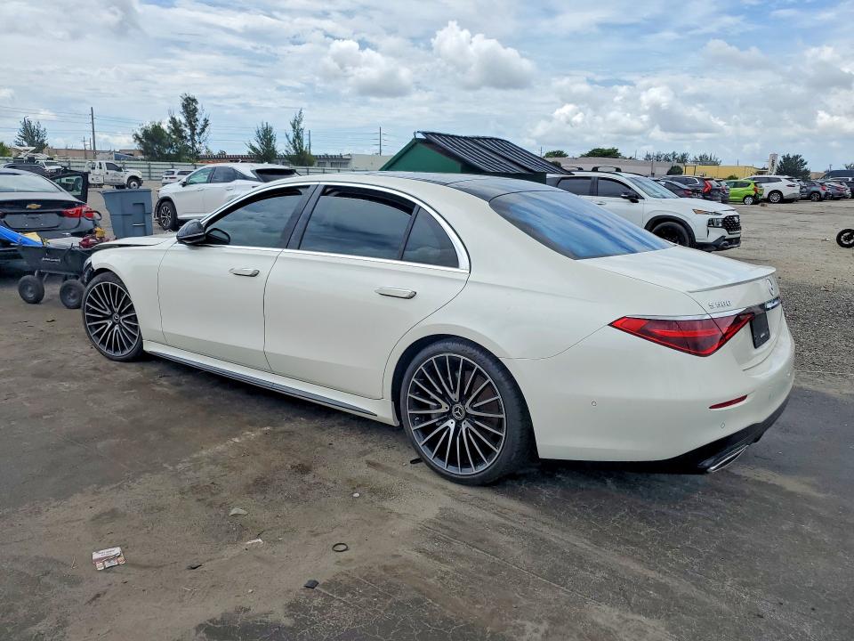 2022 Mercedes-benz S მანქანა იყიდება აუქციონზე, vin: W1K6G7GB2NA156750, აუქციონის ნომერი: 55870586