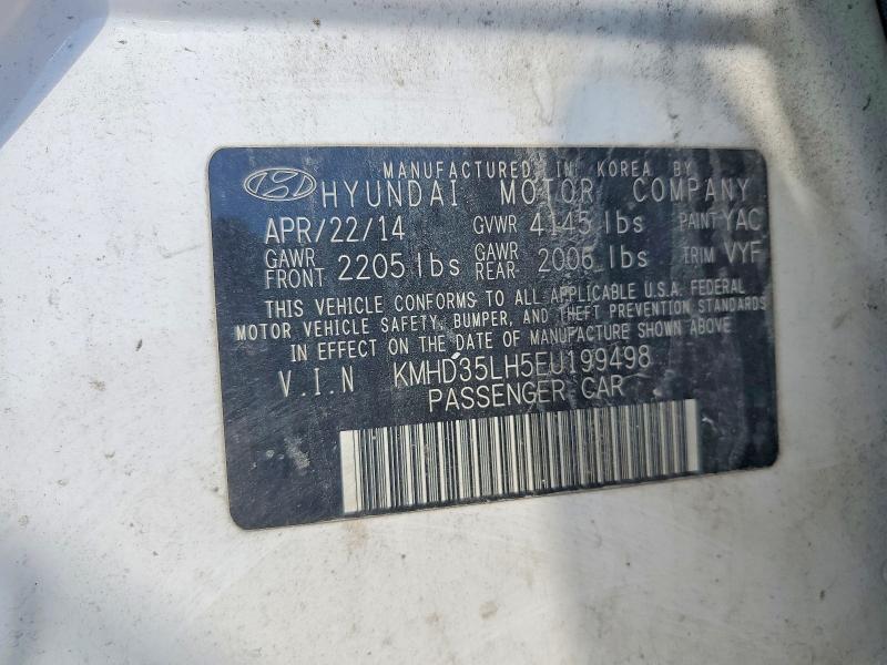 Aukcja sprzedaży 2014 Hyundai Elantra Gt, vin: KMHD35LH5EU199498, numer aukcji: 57111906