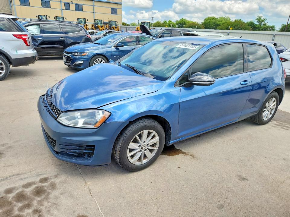 Продаж на аукціоні авто 2015 Volkswagen Golf, vin: 3VW817AU9FM098782, номер лоту: 57491826