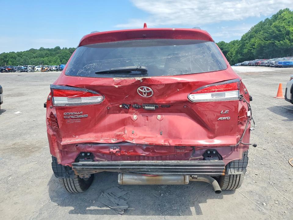 57828506 :رقم المزاد ، 7MUCAABG9NV005511 vin ، 2022 Toyota Corolla Cross مزاد بيع