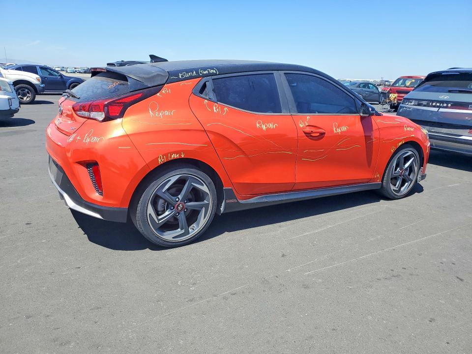Aukcja sprzedaży 2019 Hyundai Veloster, vin: KMHTH6AB4KU014483, numer aukcji: 58748816