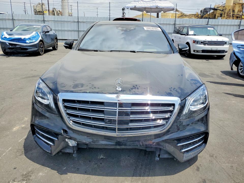 2018 Mercedes-benz S მანქანა იყიდება აუქციონზე, vin: WDDUG6GB0JA382734, აუქციონის ნომერი: 59656986