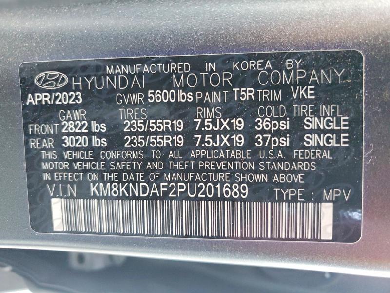 Продажа на аукционе авто 2023 Hyundai Ioniq 5, vin: KM8KNDAF2PU201689, номер лота: 57253876