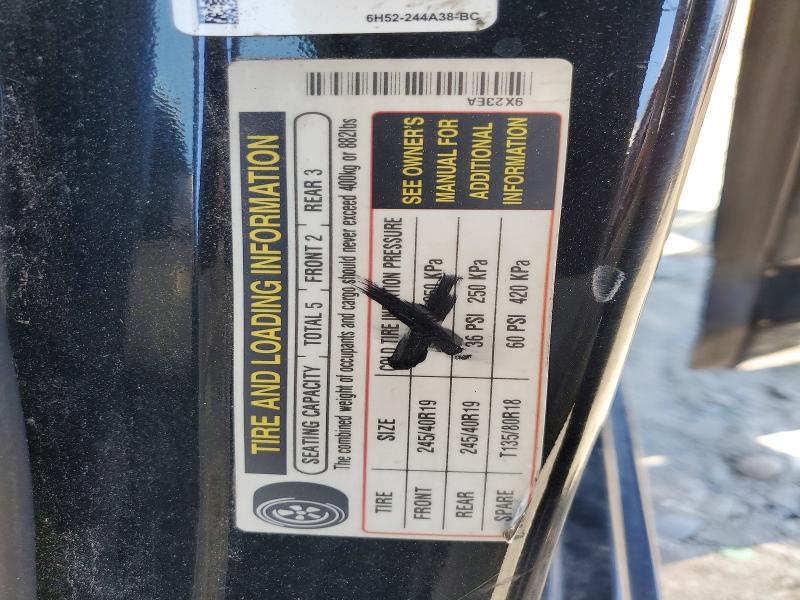 57431106 :رقم المزاد ، SAJWA0GB6ALR49889 vin ، 2010 Jaguar Xf مزاد بيع