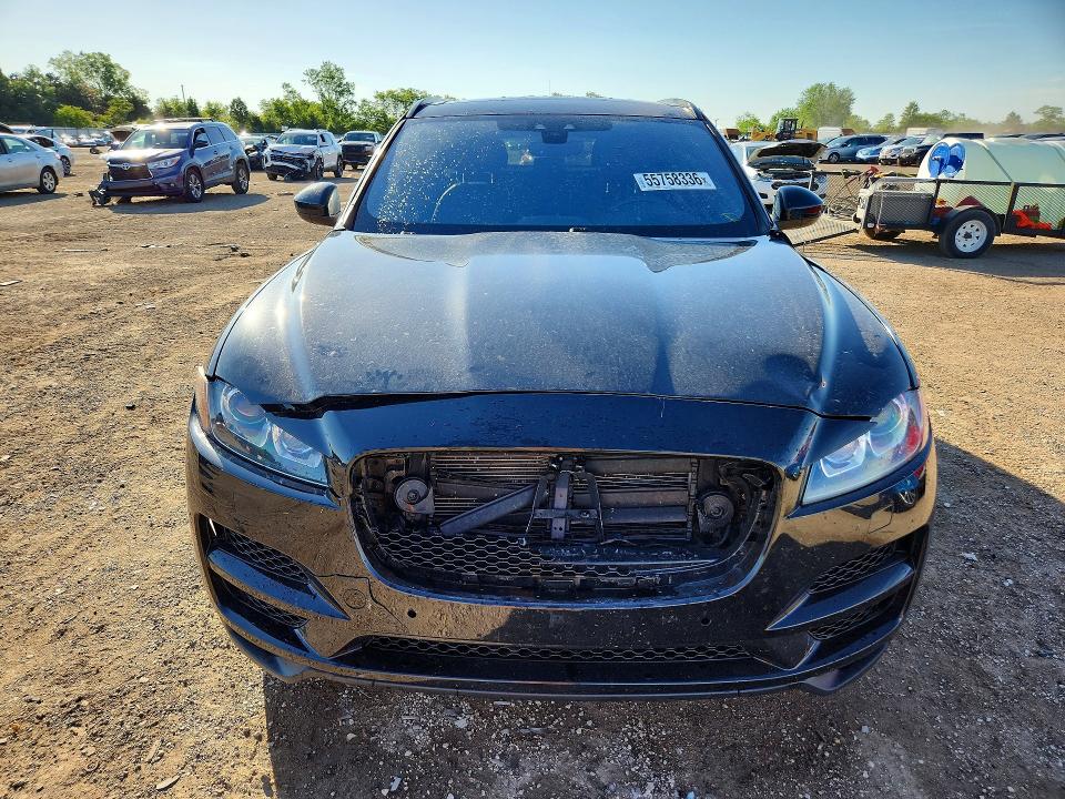 2019 Jaguar F-pace მანქანა იყიდება აუქციონზე, vin: SADCJ2FX7KA609467, აუქციონის ნომერი: 55758336