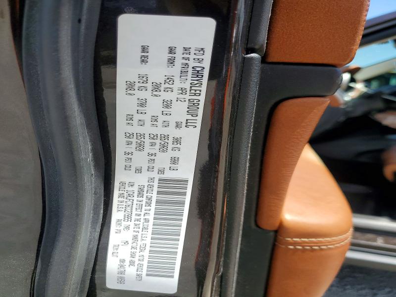 Aukcja sprzedaży 2012 Jeep Grand Cherokee, vin: 1C4RJFCT6CC279955, numer aukcji: 57431936