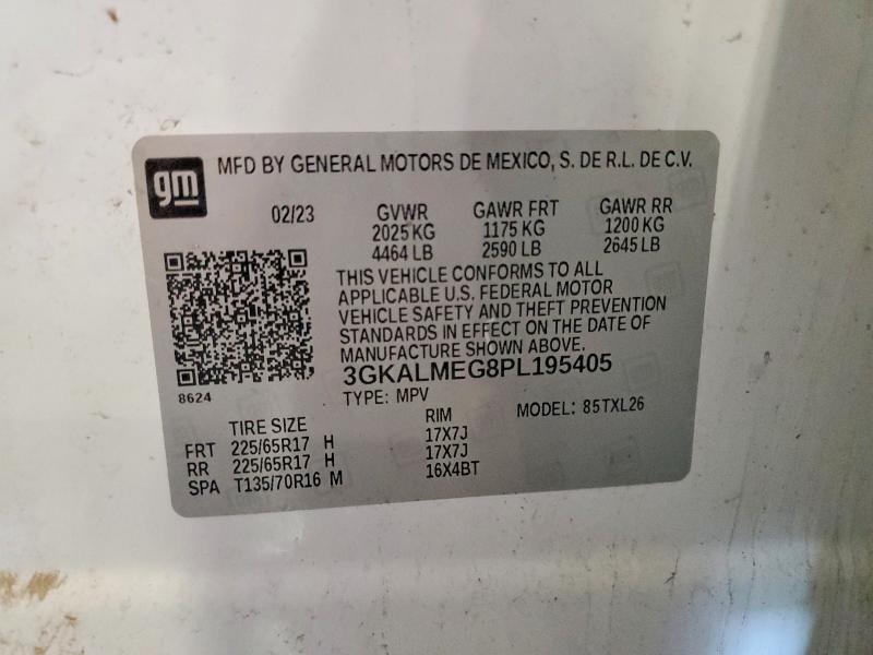 Продажа на аукционе авто 2023 Gmc Terrain, vin: 3GKALMEG8PL195405, номер лота: 58008766