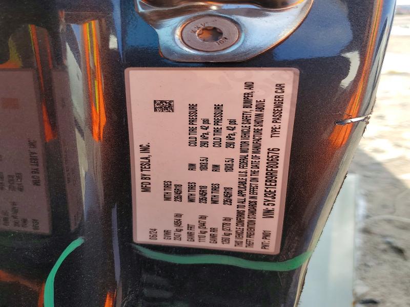 Продажа на аукционе авто 2024 Tesla Model 3, vin: 5YJ3E1EB9RF806576, номер лота: 56852716