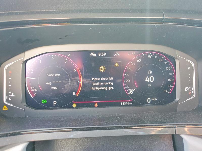 2023 Volkswagen Taos მანქანა იყიდება აუქციონზე, vin: 3VV2X7B21PM331819, აუქციონის ნომერი: 58734736