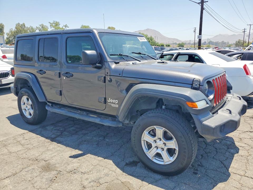 2018 Jeep Wrangler Unlimited მანქანა იყიდება აუქციონზე, vin: 1C4HJXDNXJW145348, აუქციონის ნომერი: 55867656