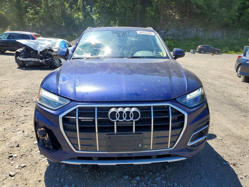 Продаж на аукціоні авто 2021 Audi Q5, vin: WA1BAAFY7M2033185, номер лоту: 56655346
