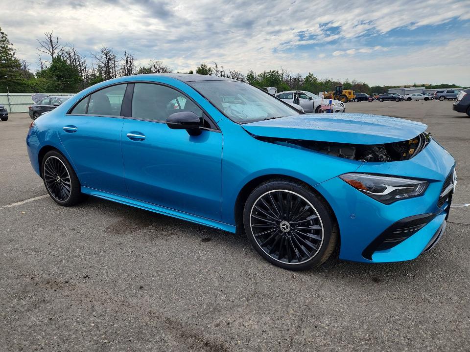 2025 Mercedes-benz Cla მანქანა იყიდება აუქციონზე, vin: W1K5J4HB4SN517443, აუქციონის ნომერი: 58128066