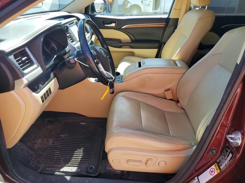 2017 Toyota Highlander მანქანა იყიდება აუქციონზე, vin: 5TDDZRFHXHS394981, აუქციონის ნომერი: 55565256