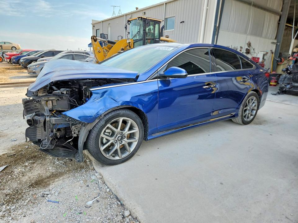 2018 Hyundai Sonata მანქანა იყიდება აუქციონზე, vin: 5NPE34AB2JH723017, აუქციონის ნომერი: 58312036