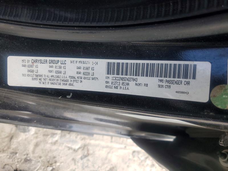 Aukcja sprzedaży 2014 Dodge Avenger, vin: 1C3CDZAB5EN227043, numer aukcji: 56927316
