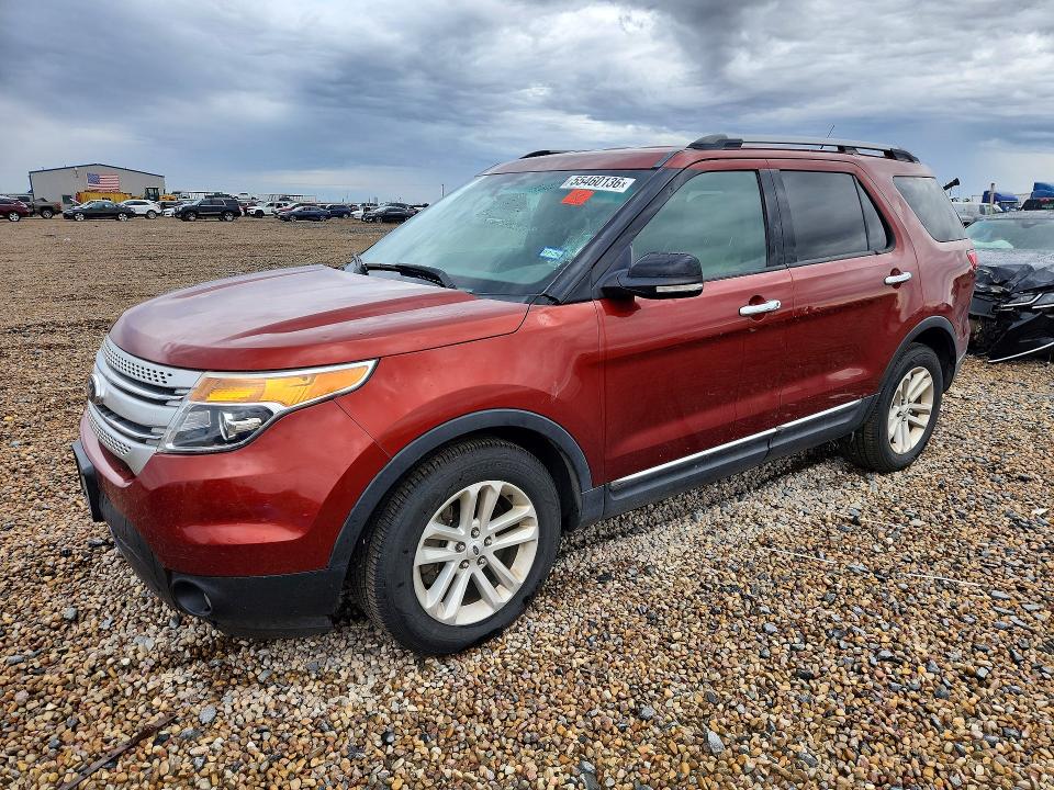 55460136 :رقم المزاد ، 1FM5K7D81EGA85627 vin ، 2014 Ford Explorer مزاد بيع