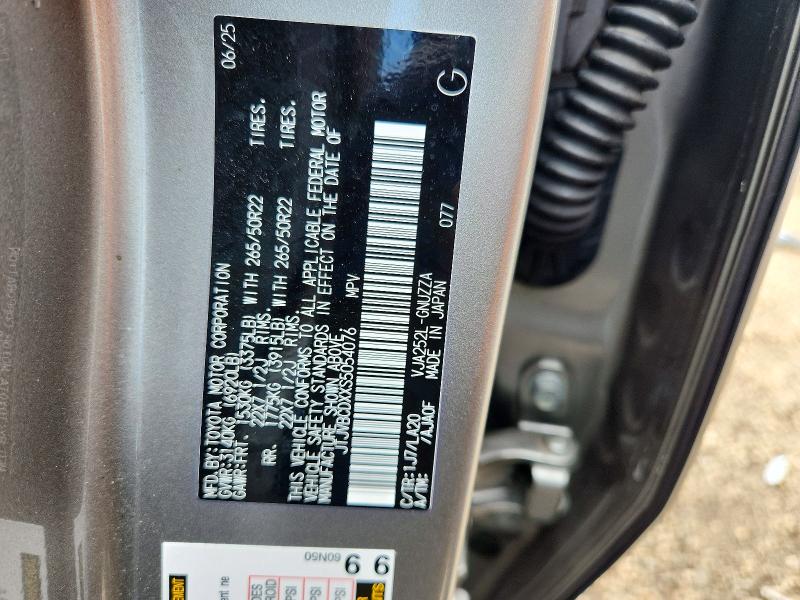 Aukcja sprzedaży 2025 Lexus Gx 550, vin: JTJVBCDXXS5054076, numer aukcji: 56857606
