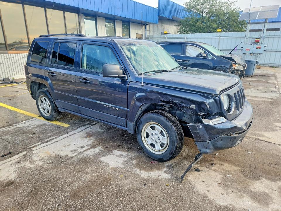 58607256 :رقم المزاد ، 1C4NJRBB3GD520489 vin ، 2016 Jeep Patriot مزاد بيع