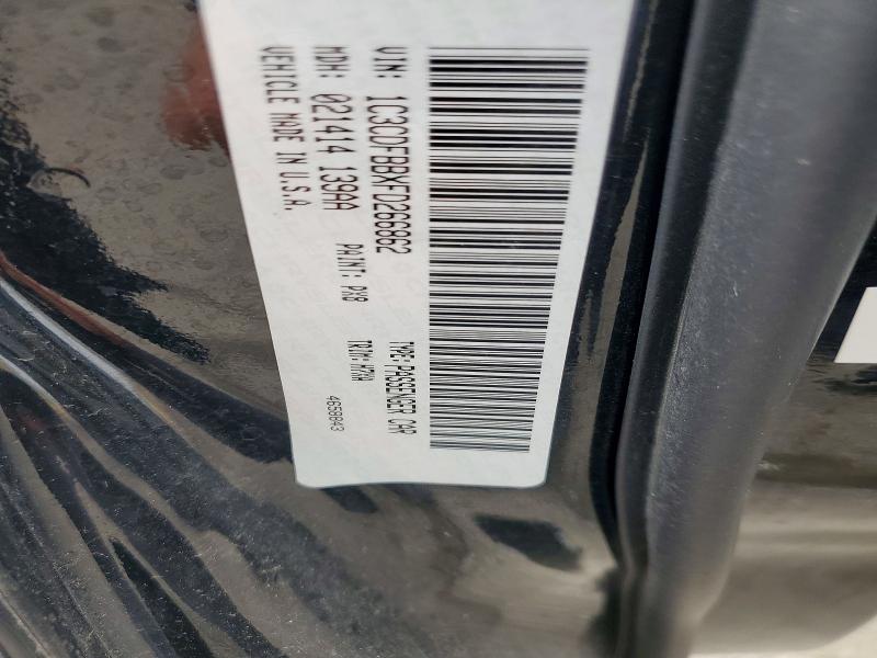 2015 Dodge Dart მანქანა იყიდება აუქციონზე, vin: 1C3CDFBBXFD266862, აუქციონის ნომერი: 58952276