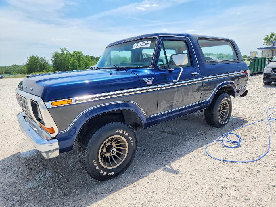 1979 Ford Bronco მანქანა იყიდება აუქციონზე, vin: U15HLFC3929, აუქციონის ნომერი: 56111296