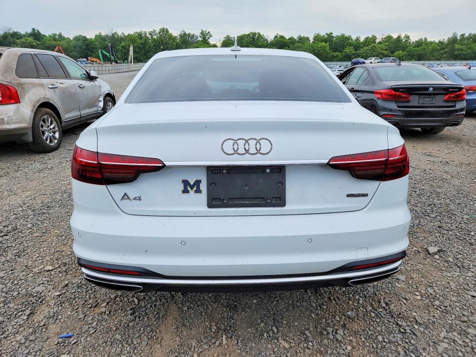 2020 Audi A4 მანქანა იყიდება აუქციონზე, vin: WAUENAF41LA045063, აუქციონის ნომერი: 57310936