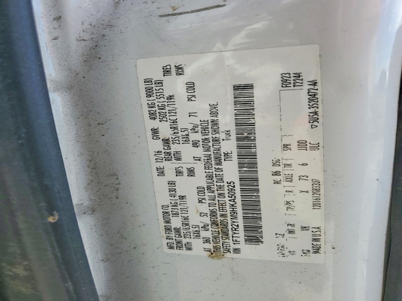 Продаж на аукціоні авто 2017 Ford Transit, vin: 1FTYR2YM9HKA50925, номер лоту: 57175096