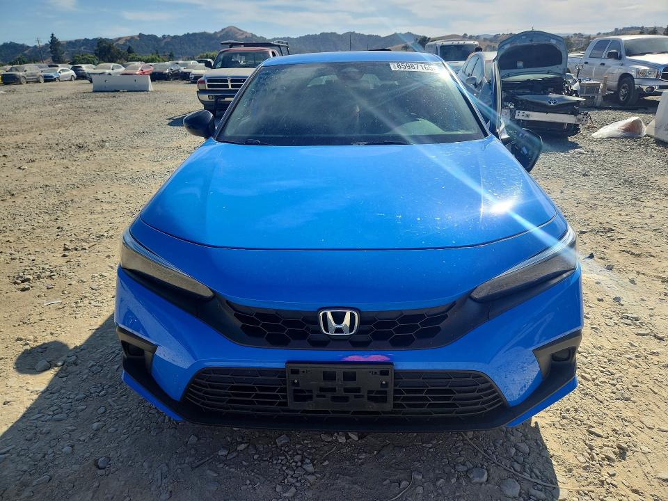 85987165 :رقم المزاد ، 19XFL2H88NE009079 vin ، 2022 Honda Civic مزاد بيع