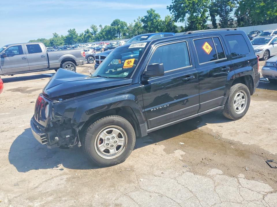 55311156 :رقم المزاد ، 1C4NJPBA9GD633973 vin ، 2016 Jeep Patriot مزاد بيع