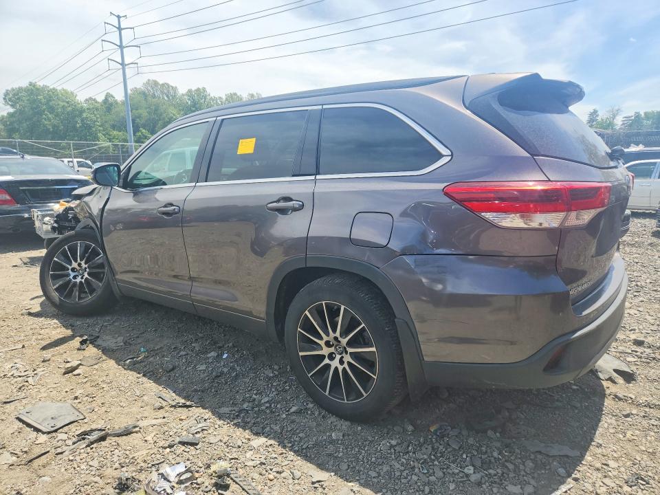 Aukcja sprzedaży 2017 Toyota Highlander, vin: 5TDJZRFH8HS393282, numer aukcji: 56711256